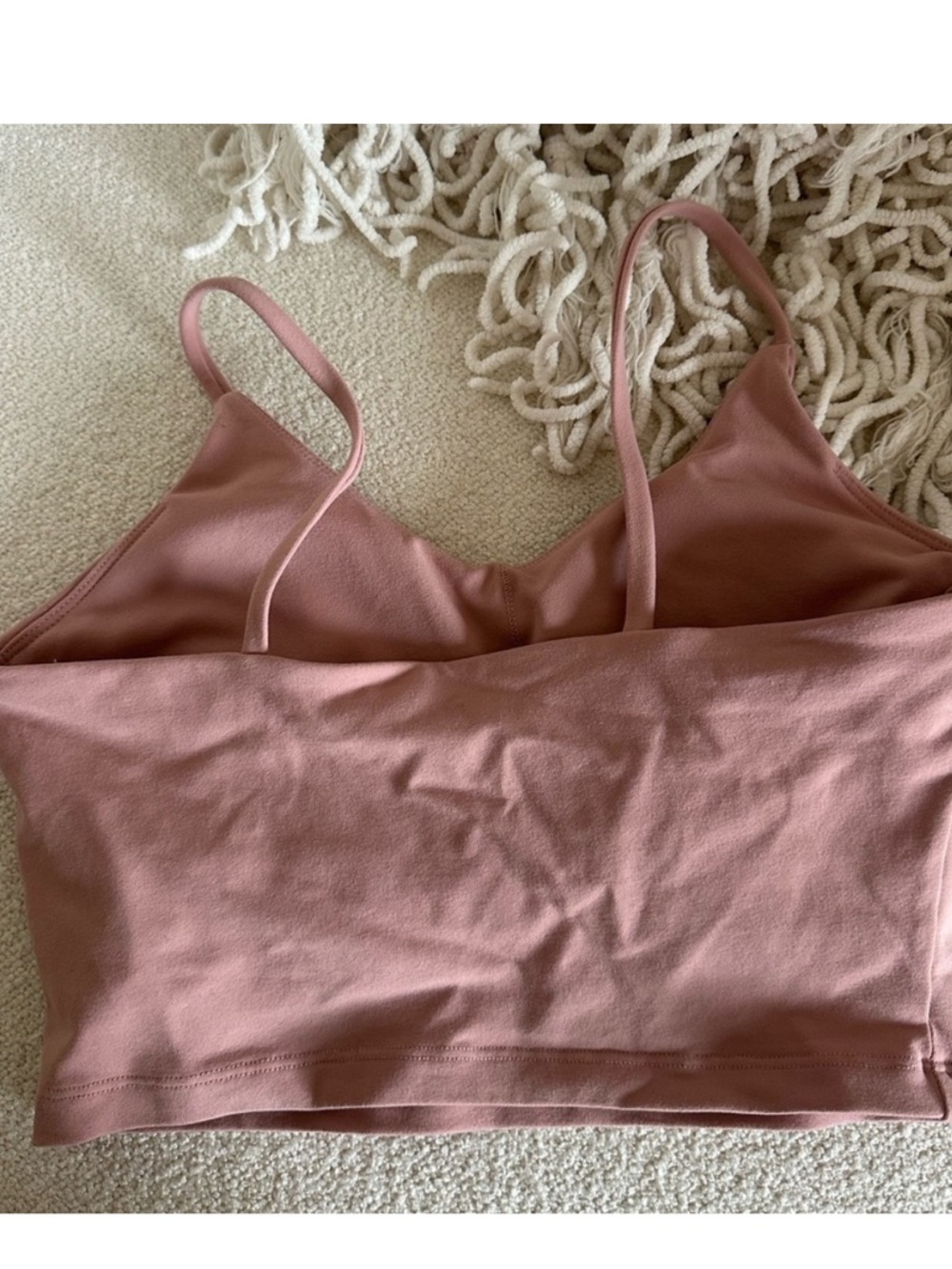 3/$13🌷 Pink Longline Sports Bra - Picture 3 of 4